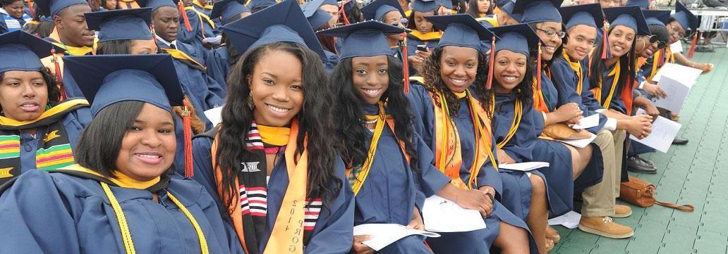 Group of students at graduation